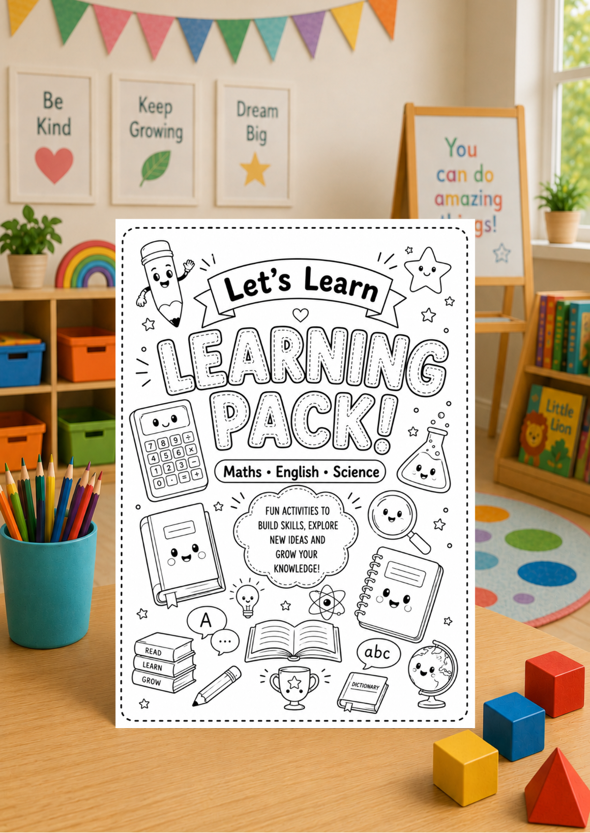 Children's Learning Activity Packs