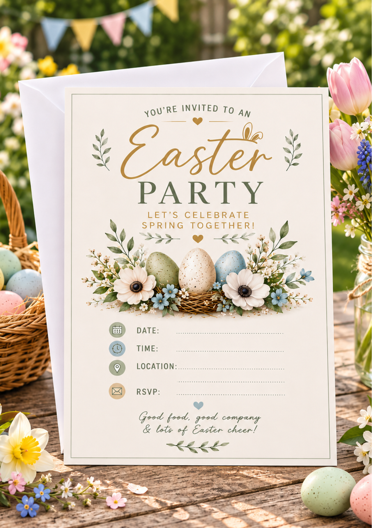 Easter Party Invitation