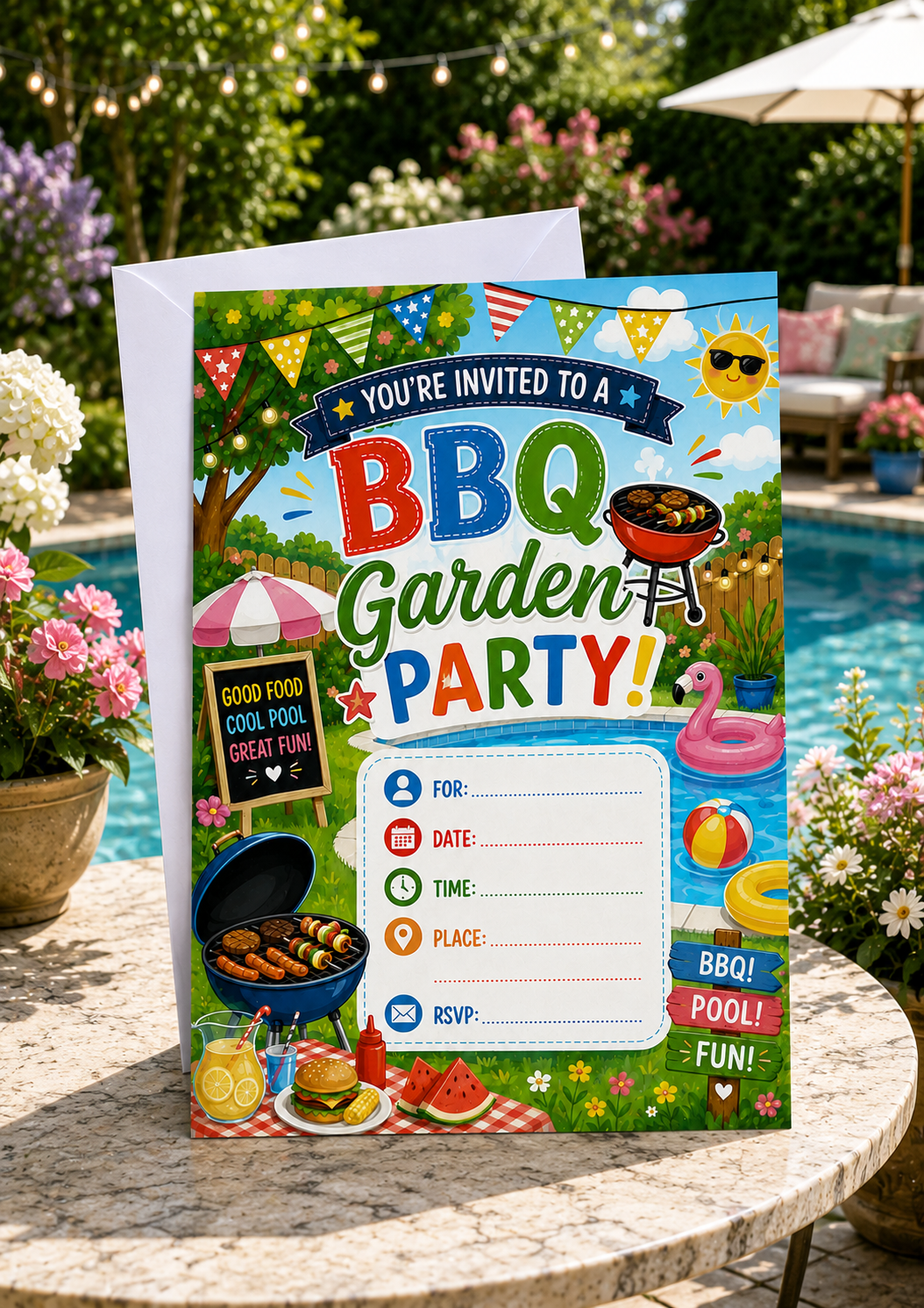 Garden Party Invitation