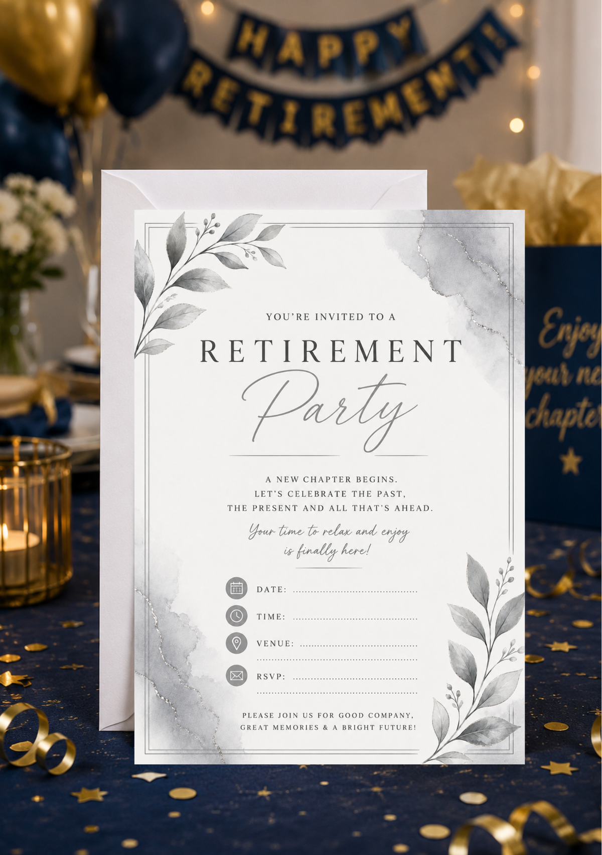 Retirement Party Invitations