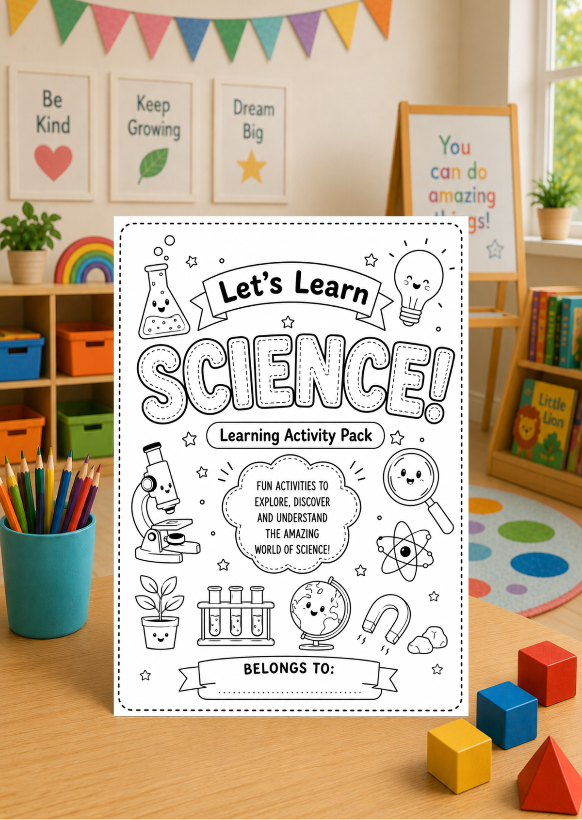 Children's Learning Activity Pack - Science (AP0002)
