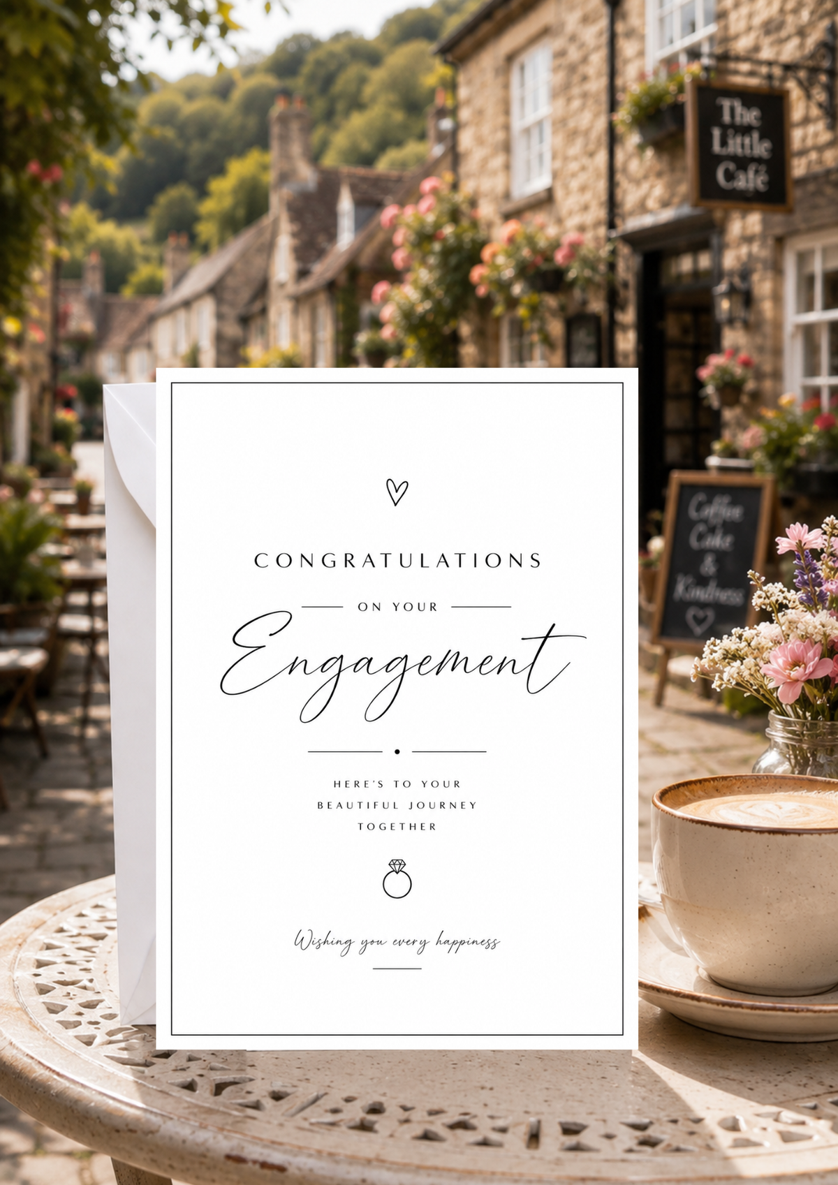 Engagement Card - Simplicity (EC0004)