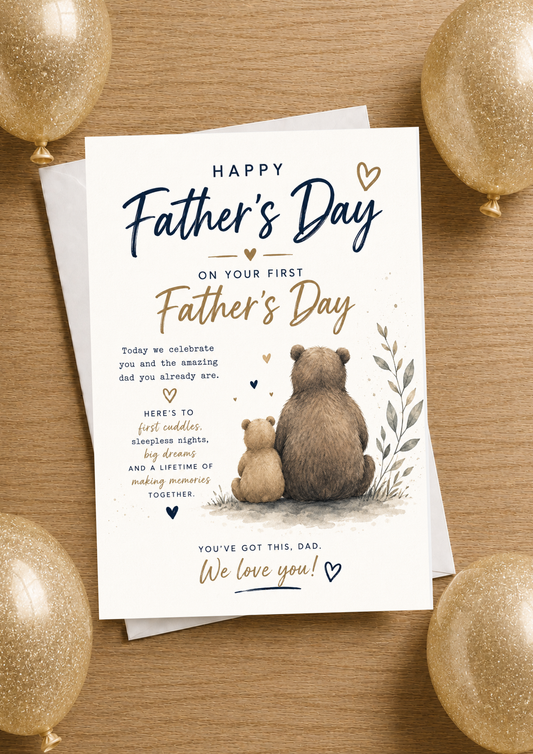 Fathers Day Card - Daddy's Day (FD0003)