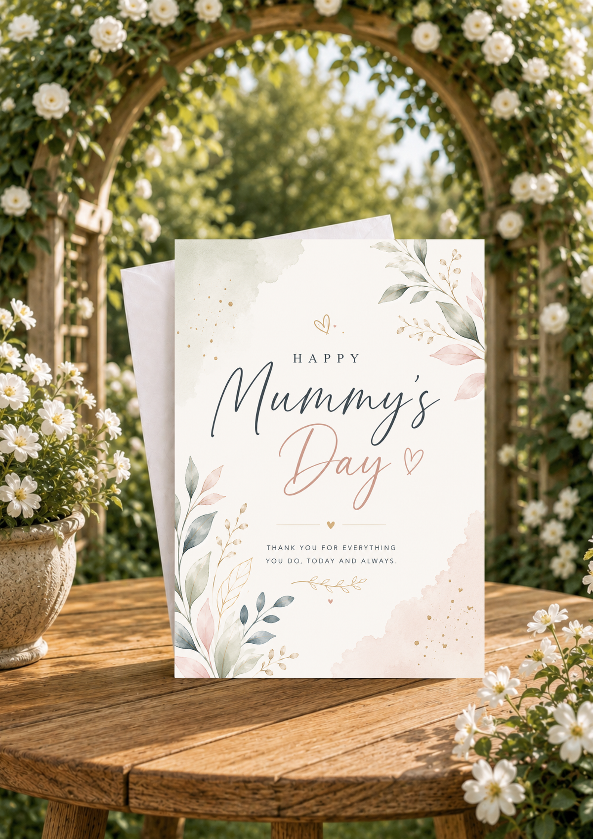 Mothers Day Card - Mummy's Day (MD0003)