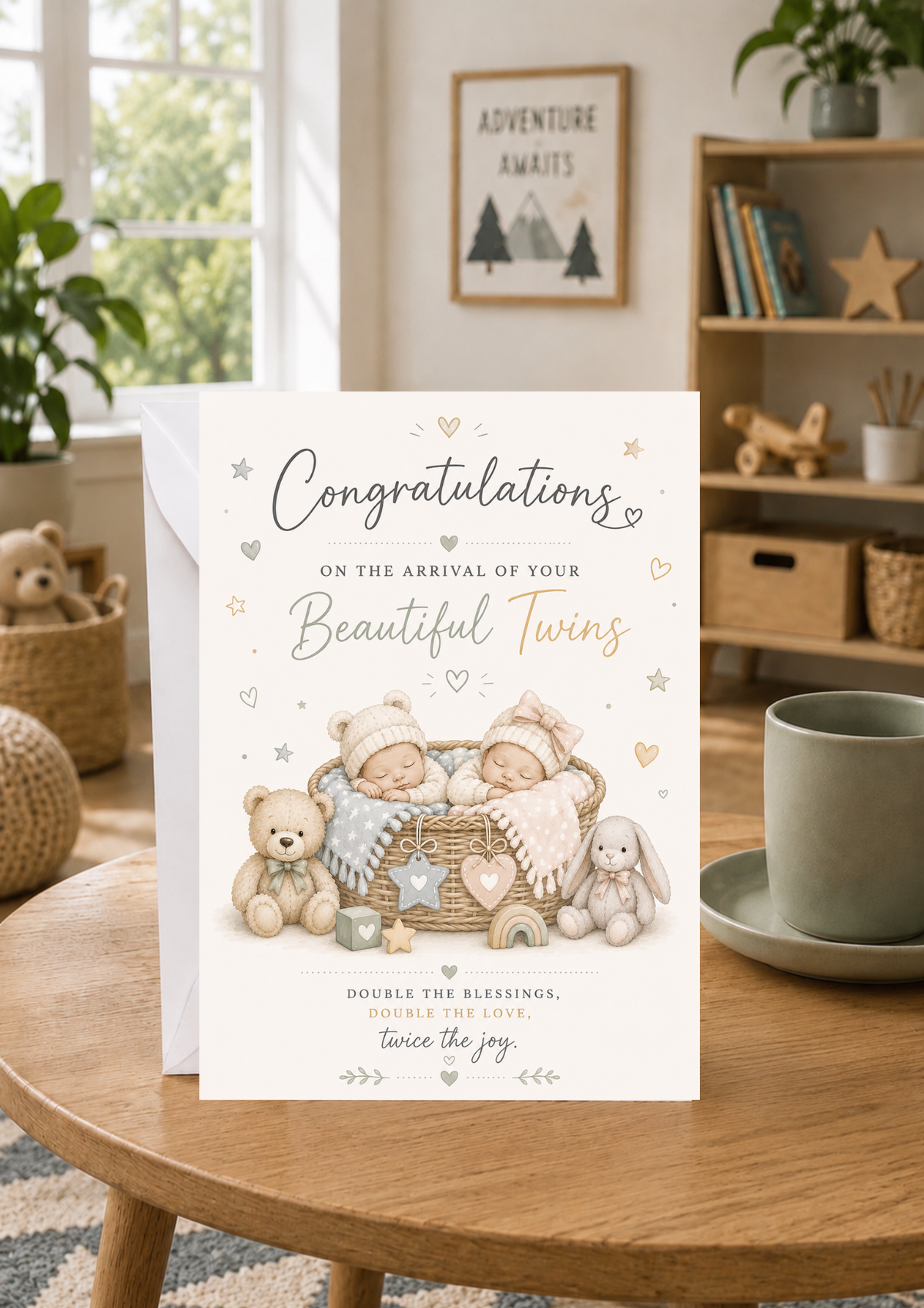 New Baby - Twin Boy & Girl (NB0007)