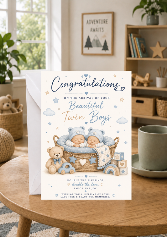 New Baby - Twin Boys (NB0009)