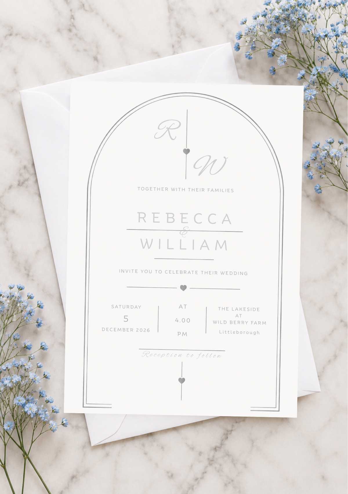 Wedding Invitation - Arch *DIGITAL DOWNLOAD*