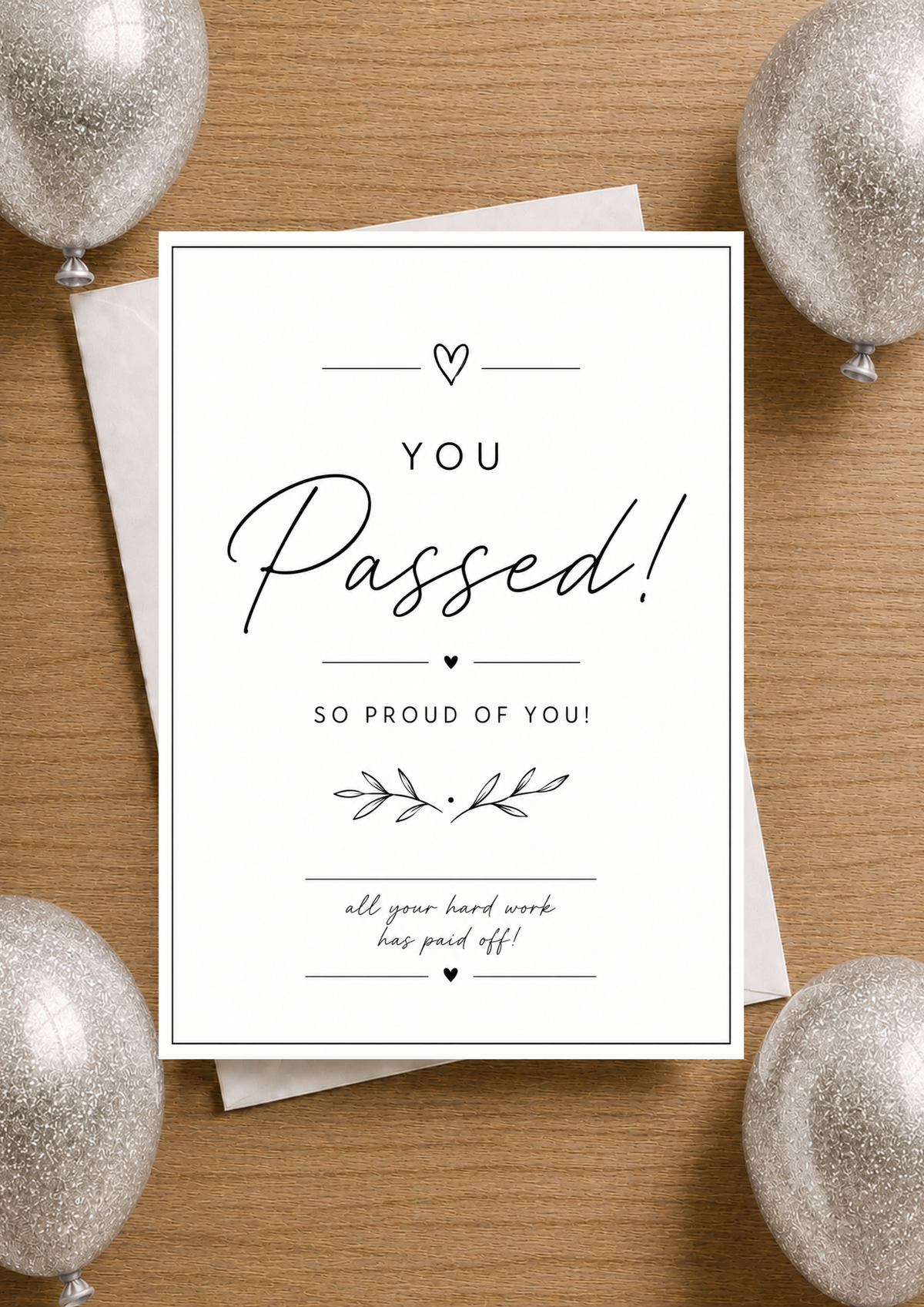 You Passed Card - Simply Lovely (YP0004)